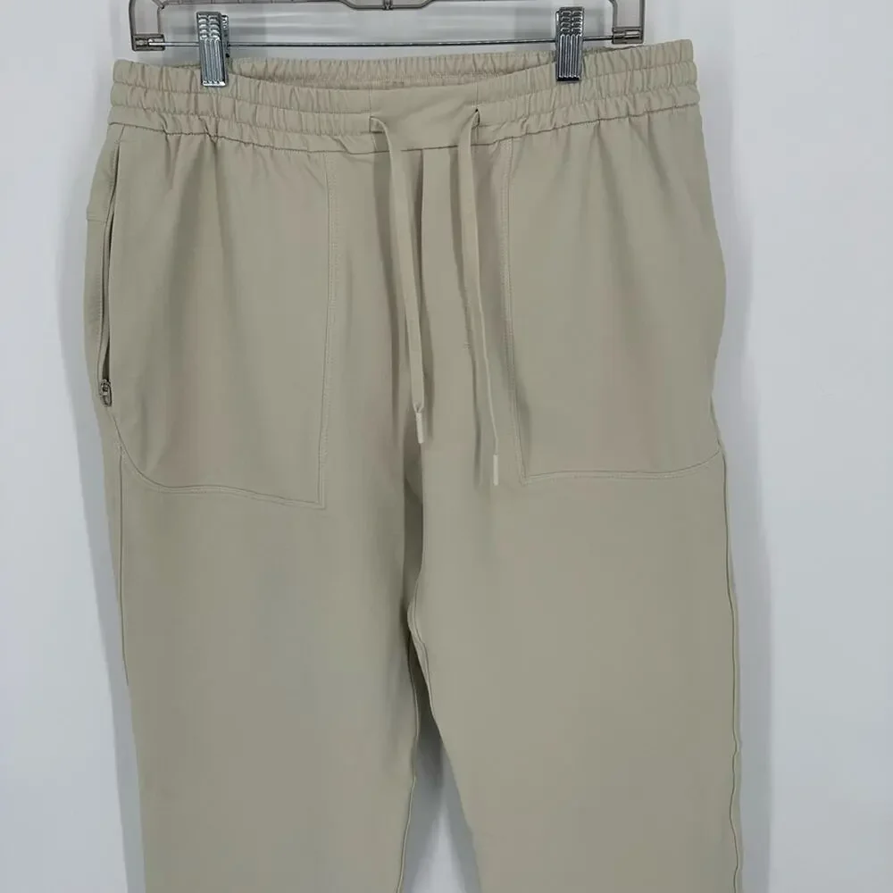 Lululemon ABC Jogger *DWR Natural Ivory Men’s Joggers Size Large Casual